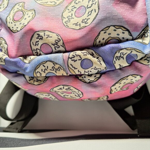 Vibedration Hydration Backpack w/o bladder - purple pink donuts - Used main image 4